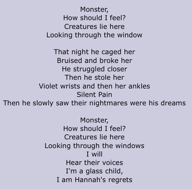 monsters lyrics